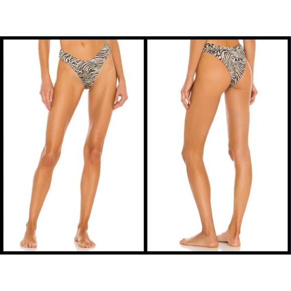 💕L*SPACE💕 Animal Instinct Bikini Set M NWT - Picture 4 of 10